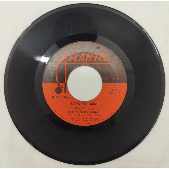 CSN Suite Judy Blue Eyes 45 RPM 7" Rock Vinyl Single 1969 C - Picture 4 of 4